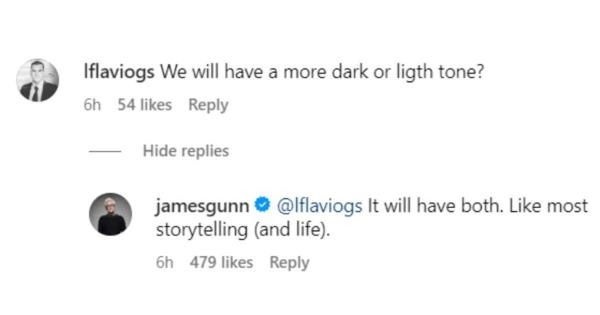 james gunn superman legacy tone